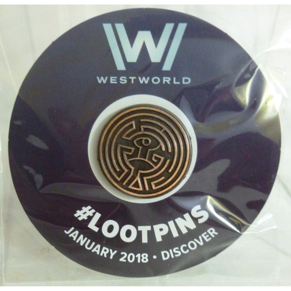 LOOTCRATE - Westworld - Discover  PIN - January 2018 - Lootpins ( New )